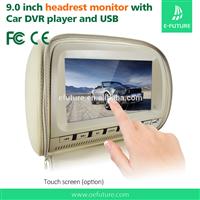 Universal 9'' car headrest monitor for rear seat entertainment