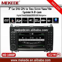 Car dvd player fit for Mercedes BENZ A-class W169 B-class W245 Viano and Vito Sprinter W906 with mp4 TV IPOD