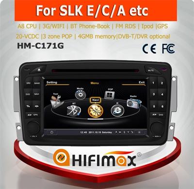 Hifimax Car multimedia dvd gps navi system for MB vaneo - Dual core 1G CPU 4G flash