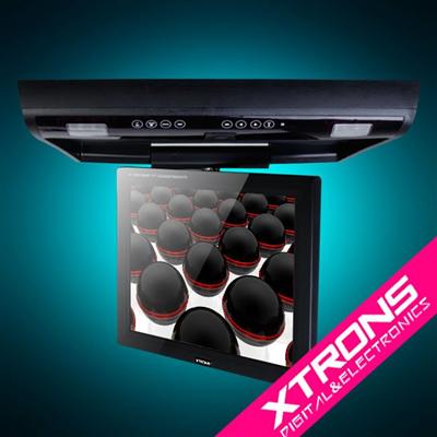 15" Roof Mounted / Flip Down Car DVD Player