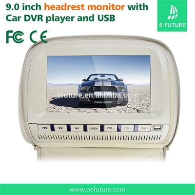 China TFT LCD 7'' Car Headrest Monitor for car back seat