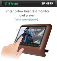 9 inch car entertainment system car taxi headrest monitor with touchscreen monitor