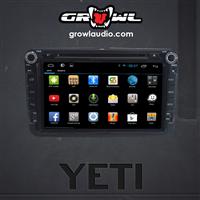 OEM ANDROID HEAD UNIT 8" CAPACITIVE TOUCH FIT FOR VOLKSWAGEN YETI 2009-2013