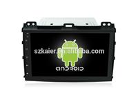 Quad core! Android 4.4/5.1 car dvd for PRADO 2008 with 9 inch Capacitive Screen/ GPS/Mirror Link/DVR/TPMS/OBD2/WIFI/4G
