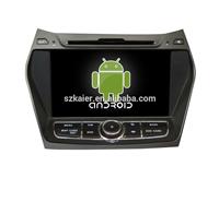 8Inch Android 4.4 car dvd player GPS for Hyundai IX45 with mirror-link car gps