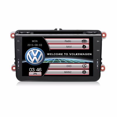 8 inch Car DVD Player with GPS Bluetooth USB For Most of VW Car