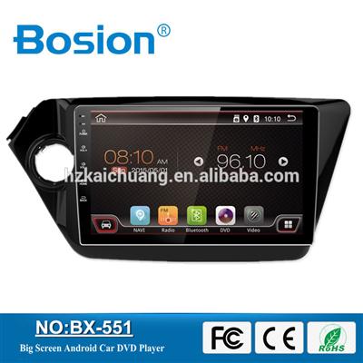 Bosion 10.1Inch HD Full Touch Screen Double din Android Car DVD Player for K3 Audio System Bluetooth 3G