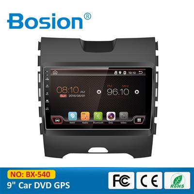 Bosion Parts Accessories Multimedia Android 4.4.4 GPS Touch Screen Car Radio for Ford Edge with Navi 3G Wifi Reverse Camera