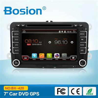 7" Touch Screen Android Radio Car GPS for VW Sharan Navi with Rear Camera Mirror Link Function