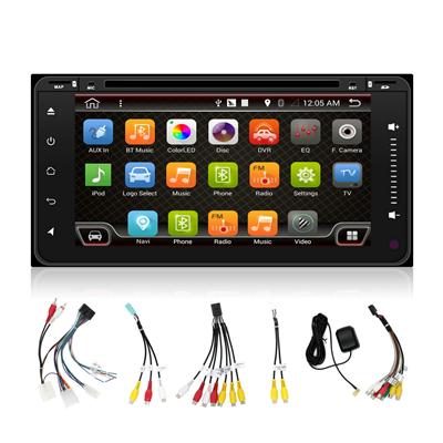 6.95 inch Touch Screen Android DVD GPS Car Audio for Toyota Avanza with Radio Bluetooth 3G Wifi Rear Camera