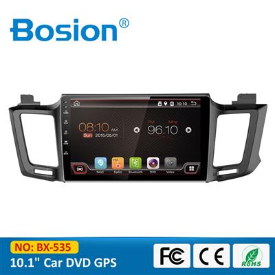 Quad Core Android Touch Screen Dashboard Accessories Toyota RAV4 Car Radio with GPS Navigation Bluetooth 3G Wifi Mirror Link