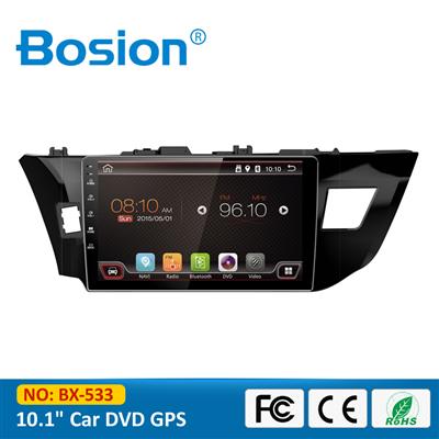 Android Quad Core 10.1 inch Touch Screen DVD Car Radio for Toyota Levin Stereo with GPS Navi 3G Wifi Bluetooth