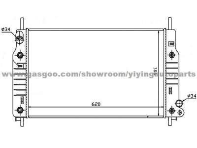 Radiator For Ford Mondeo 6899904,6775670,7330967,1011984,93BB8005HD,95BB8005BA