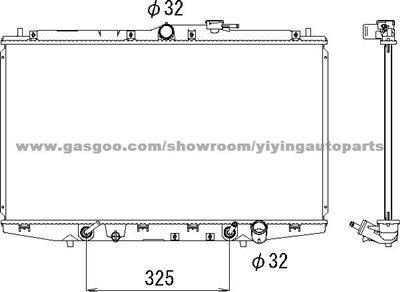 Radiator For Honda Odyssey 19010-PGM-901,19010-PGM-902