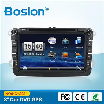 In dash 2din Car DVD Player for VW SAGITAR with HD Display Bluetooth GPS USB SD Radio TV Rear Camera