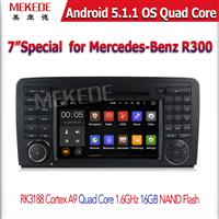 Factory price +RK3188 android 5.1.1 Quad Core CAR DVD player GPS Navigation For Mercedes-Ben-z R280 R300