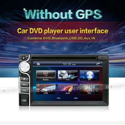 6.2 inch Double Din Universal in Dash Car DVD Player Car Stereo