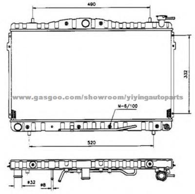 Radiator For Hyundai Lantra II 25310-29700
