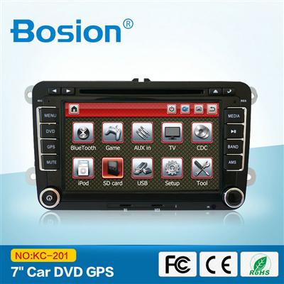 Nice Interface 2Din Universal Car DVD For Most VW Series With GPS Navigation System and Bluetooth