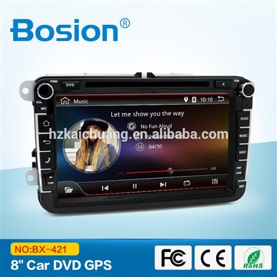 Bosion Dashboard Placement 8inch Full Touch Android 4.4 Car DVD for VW Passat Touran Car Radio with GPS Navigation System