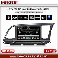 MEKEDE 2016 Newest car dvd gps navigation system for Hyundai Elantra car dvd