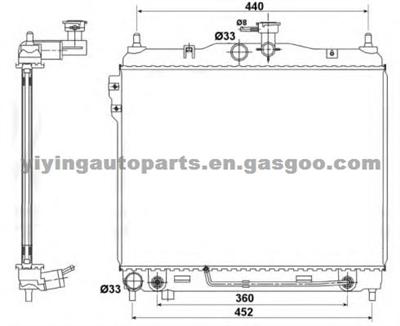 Radiator For Hyundai Getz 25310-1C150