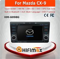 Hifimax car navigation system for mazda cx-9 touch screen dvd player mazda cx-9 dvd gps navigation