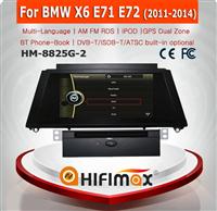 HIFIMAX 8'' WIN CE 6.0 Car DVD GPS For BMW X6 E71 E72 2011-2014 Car DVD GPS Navigation System