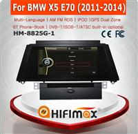 HIFIMAX 8'' WIN CE 6.0 Car DVD Player For BMW X5 E70 2011-2014 Car DVD GPS Navigation System