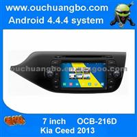 Ouchuangbo Car Head Unit Dvd Audio S160 Android 4.4 For Kia Ceed 2013 With Stereo 3g Wifi Bluetooth Phone Book