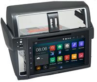 Android 5.1.1 HD1024X600 10.1 big screen Quad core car radio dvd player for TOYOTA pardo 150 with wifi radio