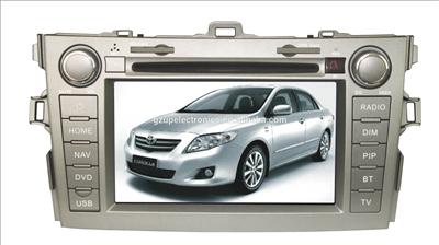 7 inch 2 Din customized Car DVD Player for COROLLA 2007