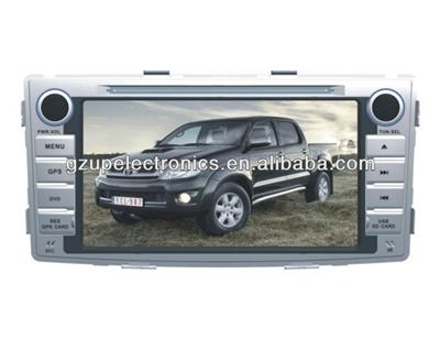 6.95 inch Double Din Car DVD Player for Hilux 2012 With GPS and Bluetooth