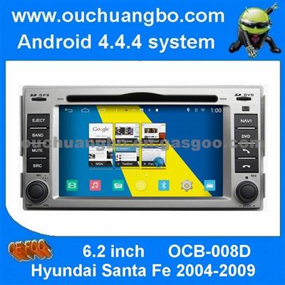 Ouchuangbo Car Multimedia Dvd S160 Androi 4.4 For Hyundai Santa Fe 2004-2009 Support Video IPod Wifi 3g