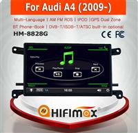 HIFIMAX 6.5 inch Car DVD Navigation GPS For Audi A4 2009 Bluetooth Phone-Book RDS iPod HD 1080P