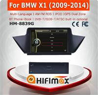 HIFIMAXcar dvd gps for BMW X1 navigation head unit with Bluetooth RDS IPOD