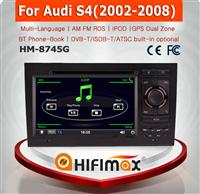 HIFIMAX 7'' WIN CE 6.0 Car DVD Player For Audi S4 2002-2008 Car Radio Bluetooth DVD USB Digital TV