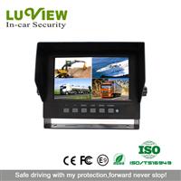 IP69K Waterproof 7 Inch Fulle HD Heavy Duty Car Dashboard Monitor for Mining