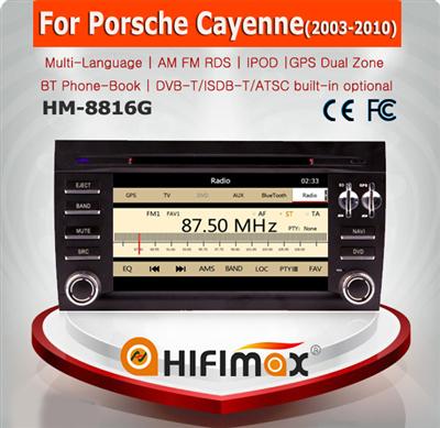 HIFIMAX car audio radio for porsche cayenne