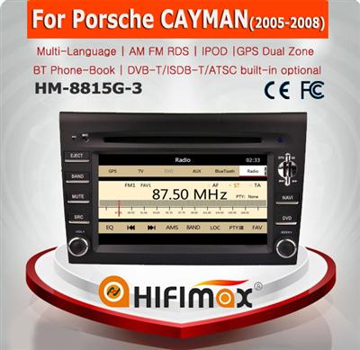 HIFIMAX WIN CE 6.0 Car DVD Player For Porsche 911 997(2005-2008) Car DVD GPS Navigation System