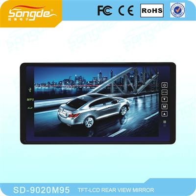 9inch 12V Touch Screen Rear View Mirror Car Camera Monitor