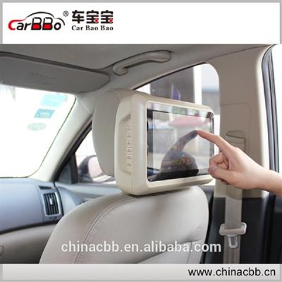 9 inch hd lcd touch screen headrest monitors /USB/SD/PM3/PM4 Player