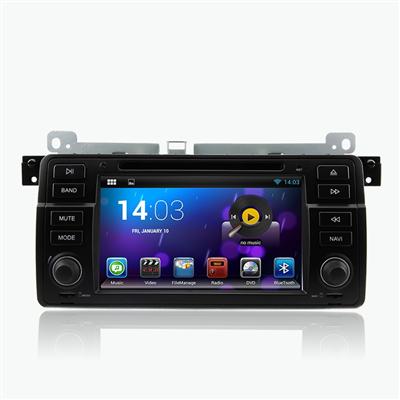 1 din 7 inch car DVD player with Radio RDS for BMW E46 BMW M3