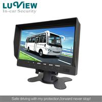 7inch Digital LCD Rear View Monitor Support 4-CH inputs Use for Heavy-duty Equipments