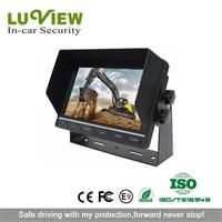 7 inch Rear View Monitor Digital Car LCD Monitor with Touch Button