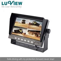 7 Inch Quad Monitor Digital Color Car LCD Monitor Rear View Monitor