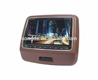 9inch car lcd monitor car headrest monitor with dvd and usb car monitor