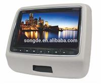 9inch car monitor headrest monitor with usb cheap price in china