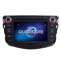 7 inch Double din Android 4.4 Quad-core Car radio/Car DVD GPS Navigation for Toyota RAV4 2007-2012