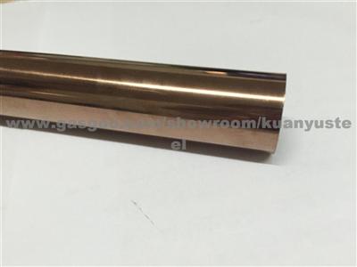 316L Stainless Steel Color Tube With Corrosion Resistant Use In Seaside